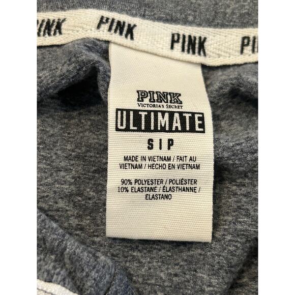 PINK Victoria Secret Size Small Long Sleeve Athletic 1/4 Zipper Pullover Y2K - Picture 4 of 5